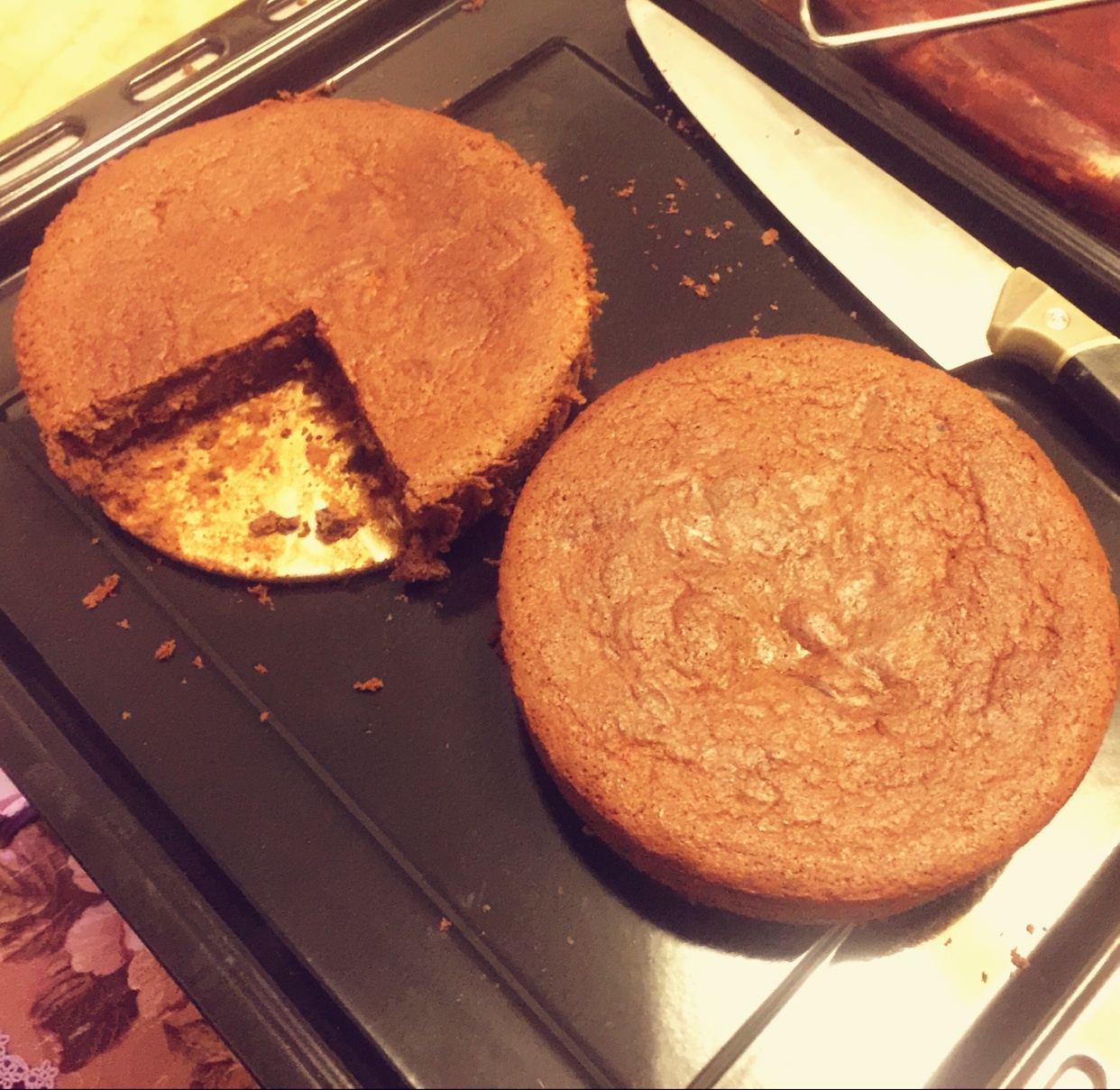 巧克力戚风蛋糕