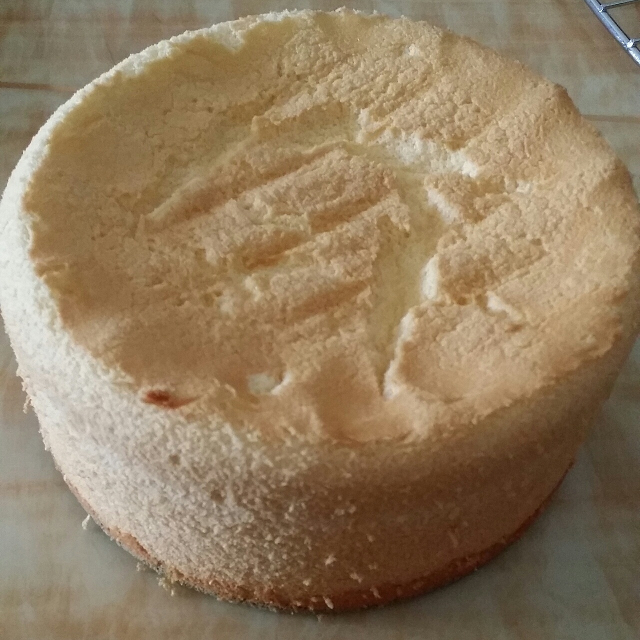 《Tinrry+》戚风蛋糕（6寸配方）（基础、超详细教程）