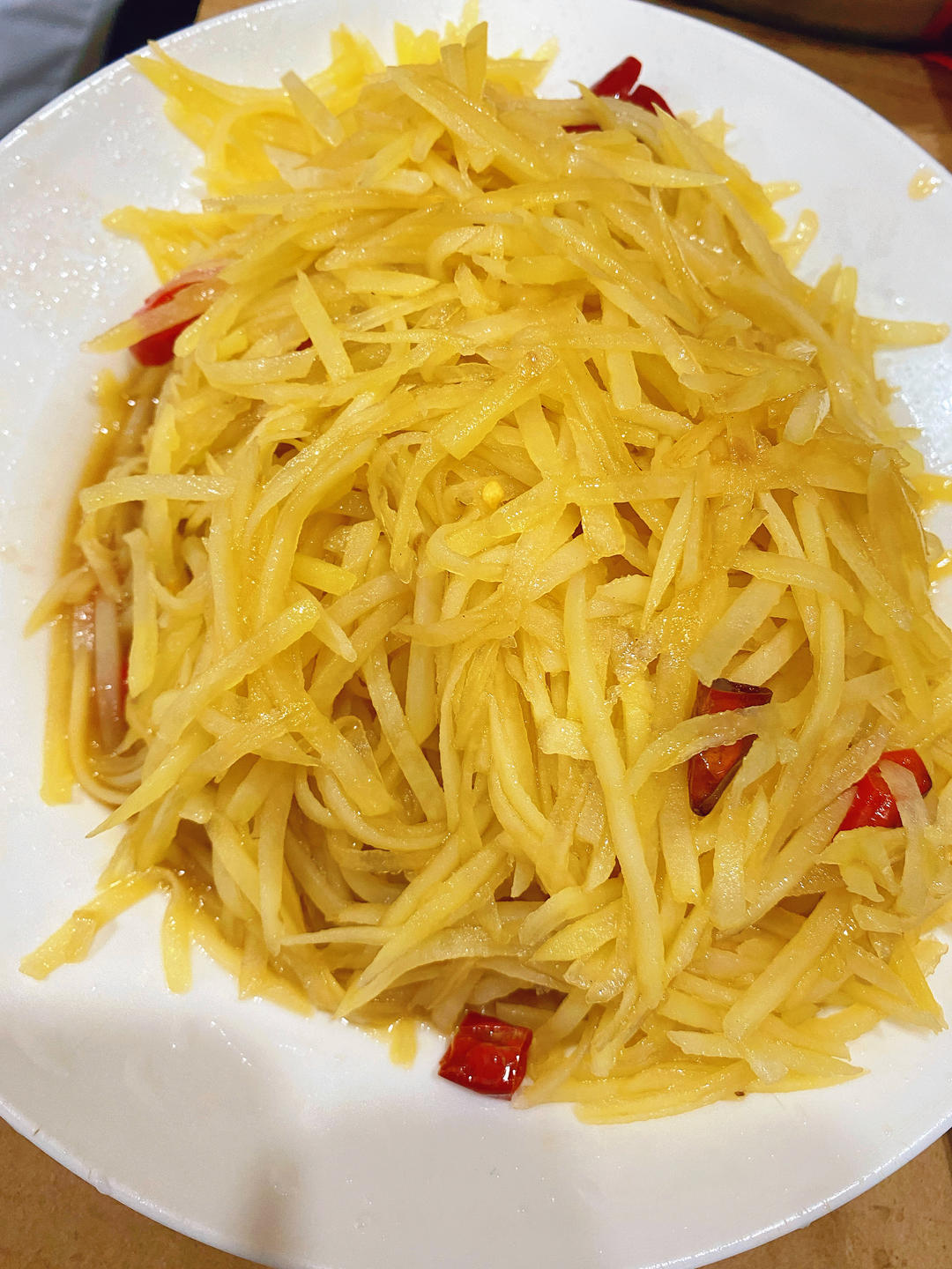醋溜土豆丝