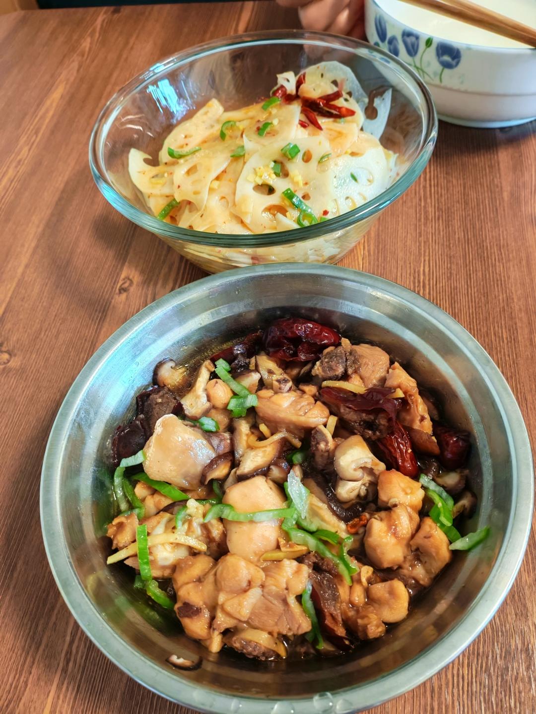 【蒸蒸日上】香菇红枣蒸鸡