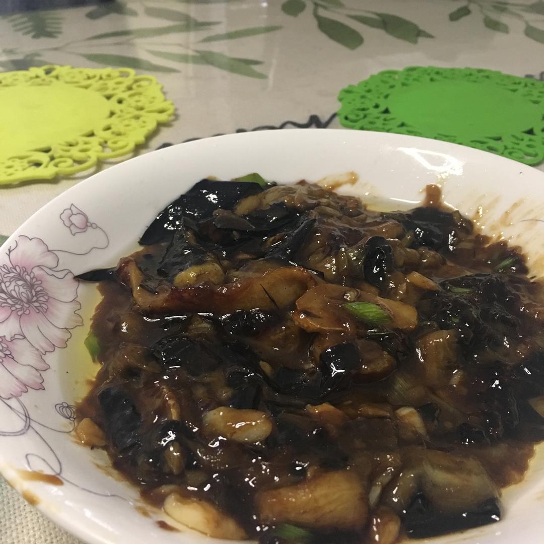 蚝油茄子