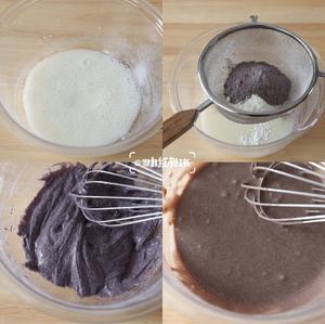 蛋糕【紫米戚风】粗粮蛋糕的做法 步骤2