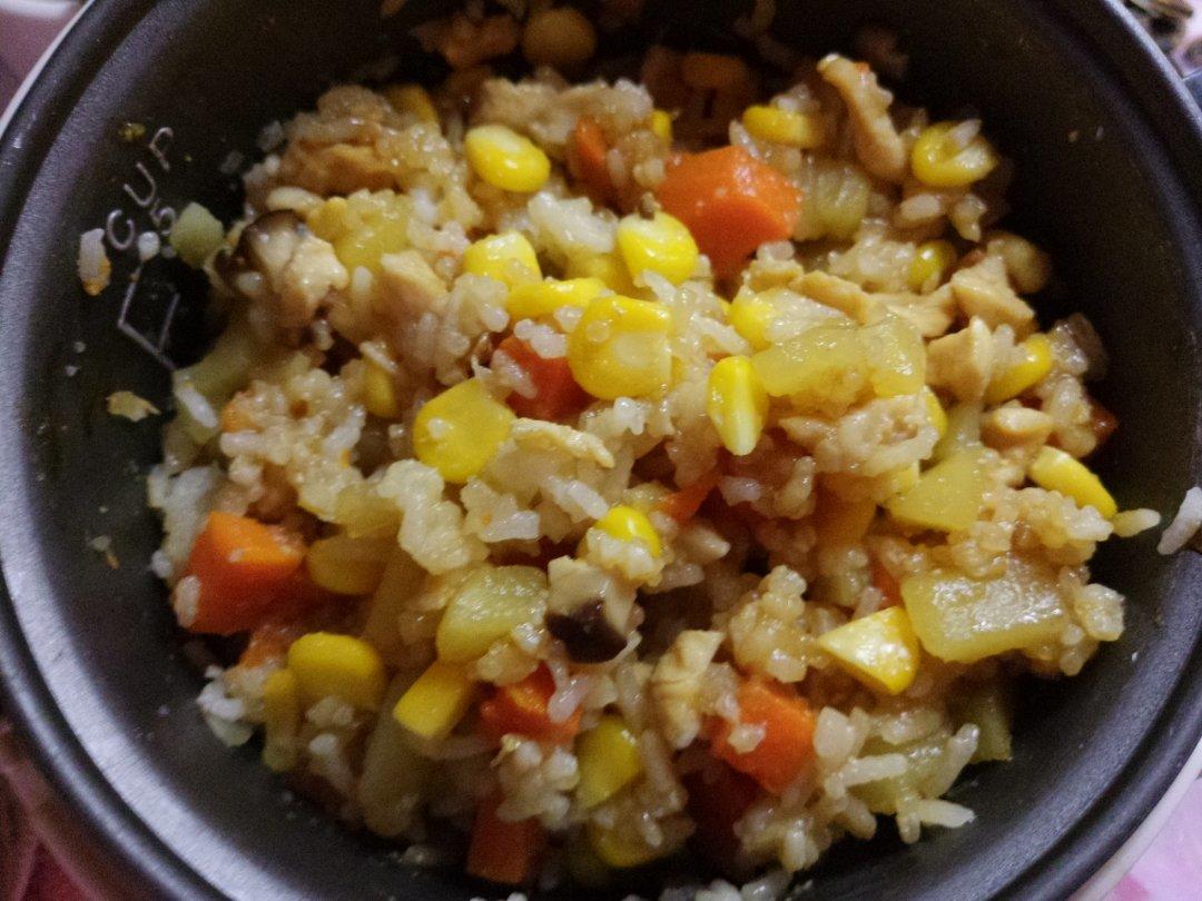 土豆焖饭（电饭锅版）