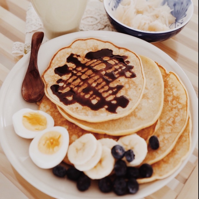 香蕉松饼