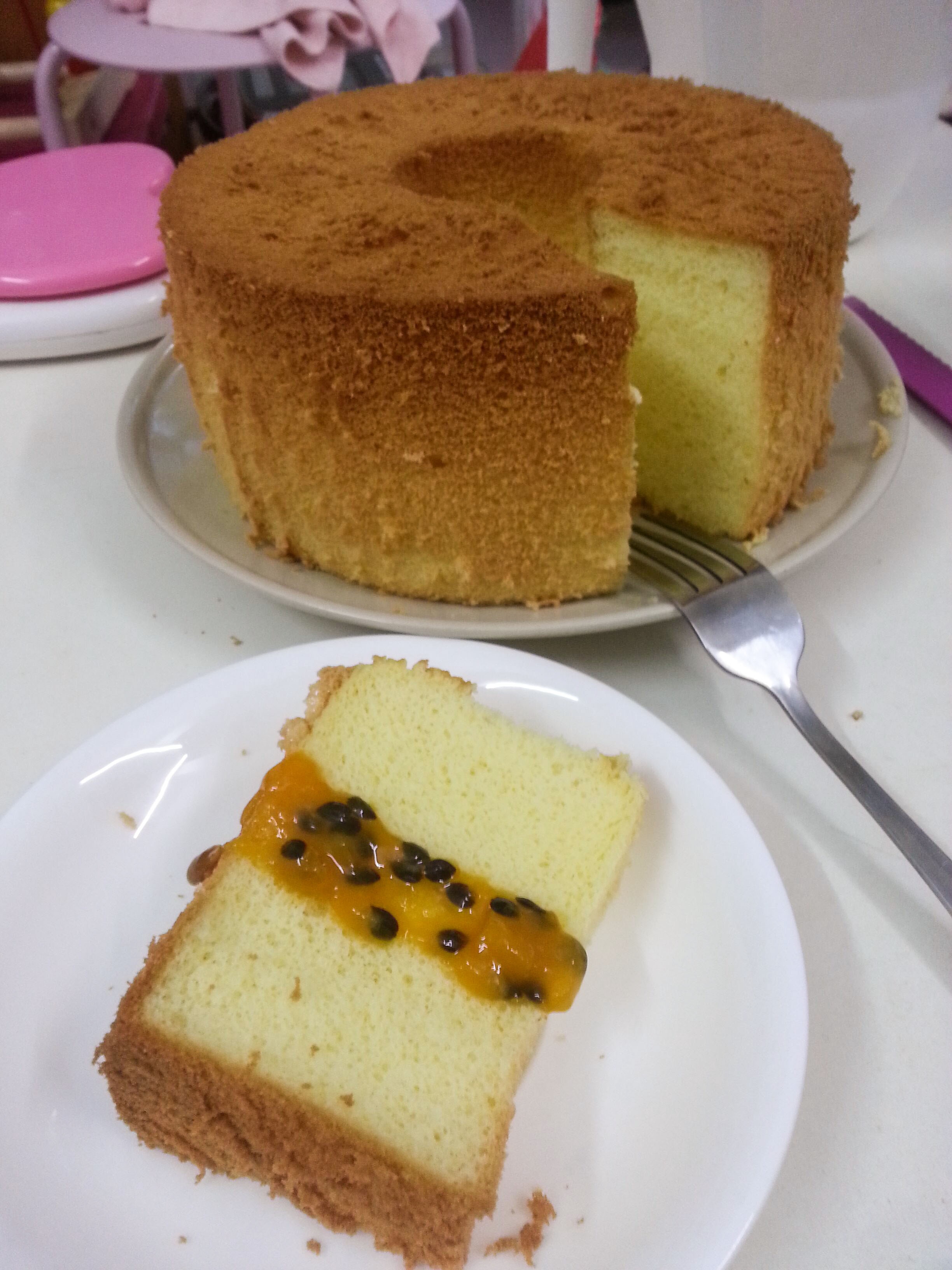 原味戚风蛋糕 女侠森森