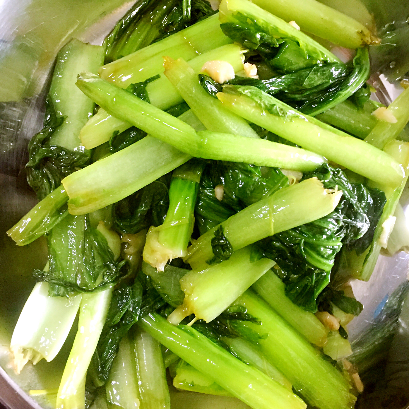 la_vie_en_rose做的清炒苦菜