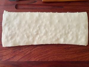 奶香蜜豆馒头卷   做法超级简单   可以一层一层撕着吃的做法 步骤6