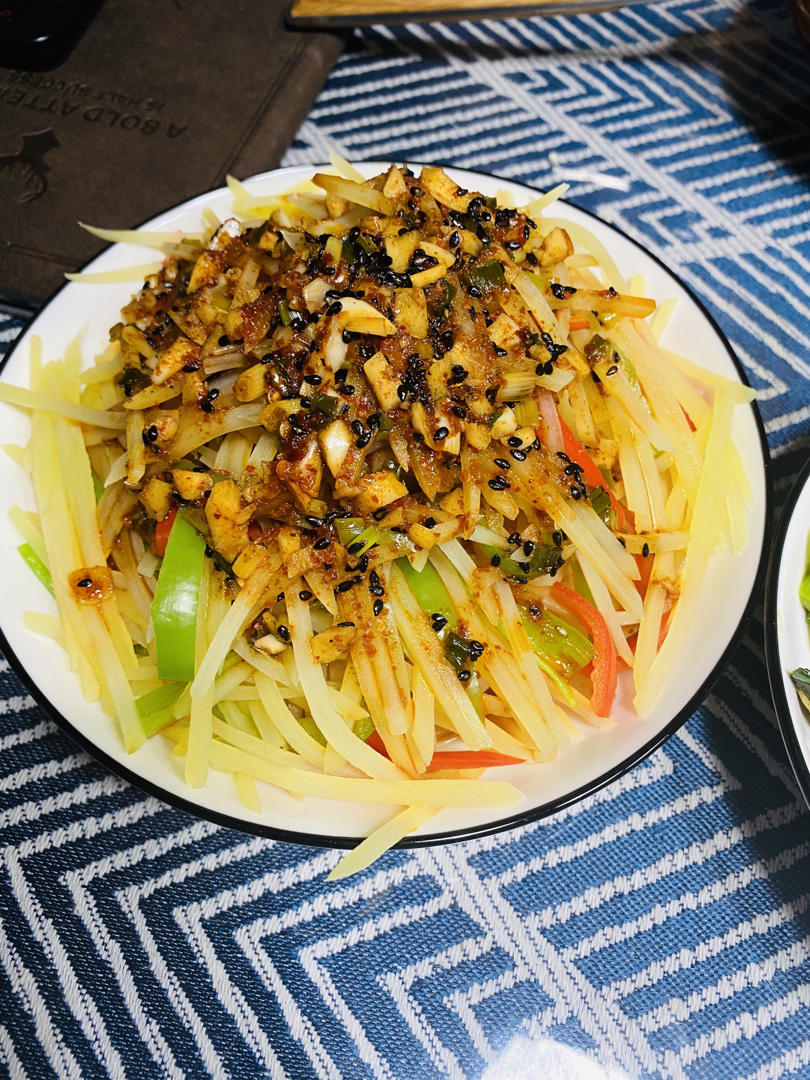 🔥土豆丝这样做好吃到舔盘，保证一学就会✌️