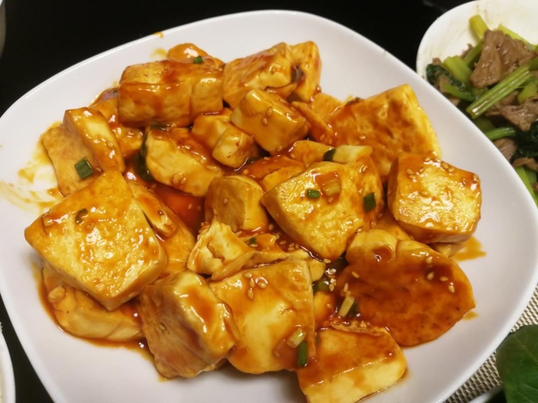 糖醋脆皮豆腐