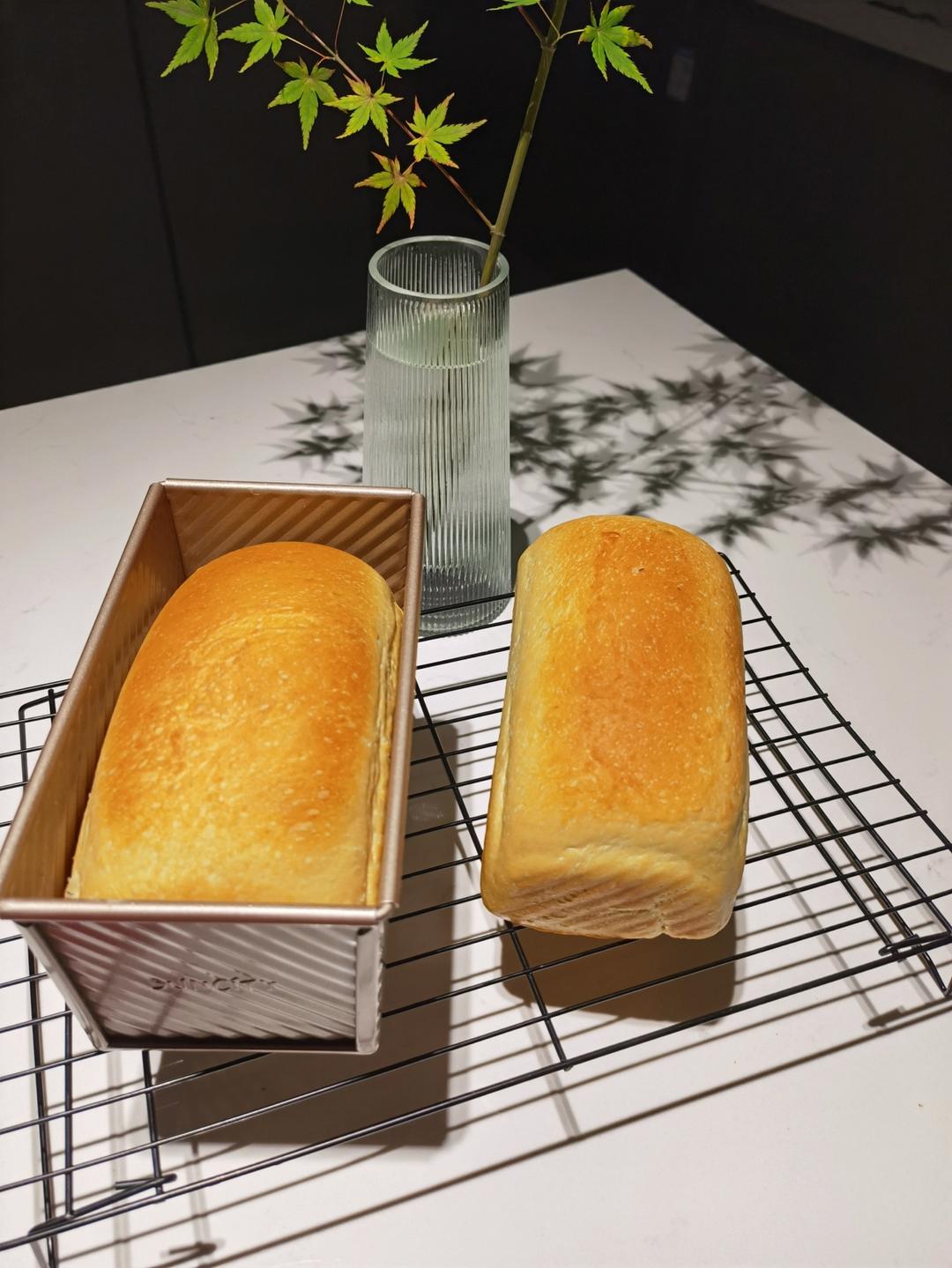 清新草莓酵液白吐司-附视频（万能配方）