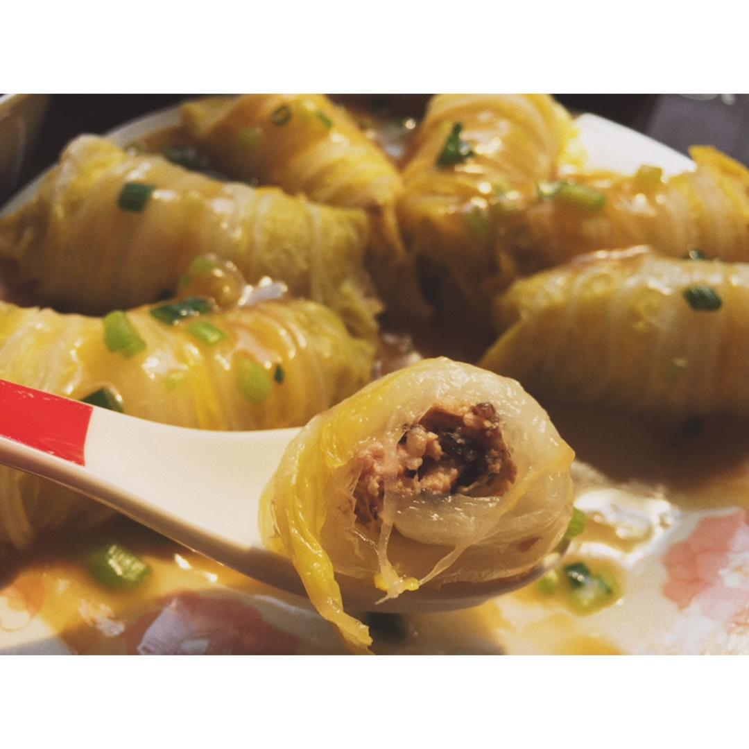 肉酿白菜卷