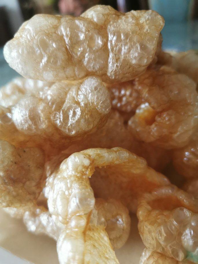 潮汕扑肉(炸猪皮，炸皮，肉皮)