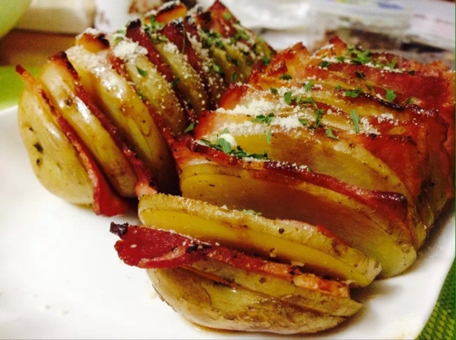 培根风琴烤土豆