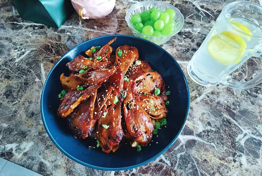 家庭版干锅鸭头