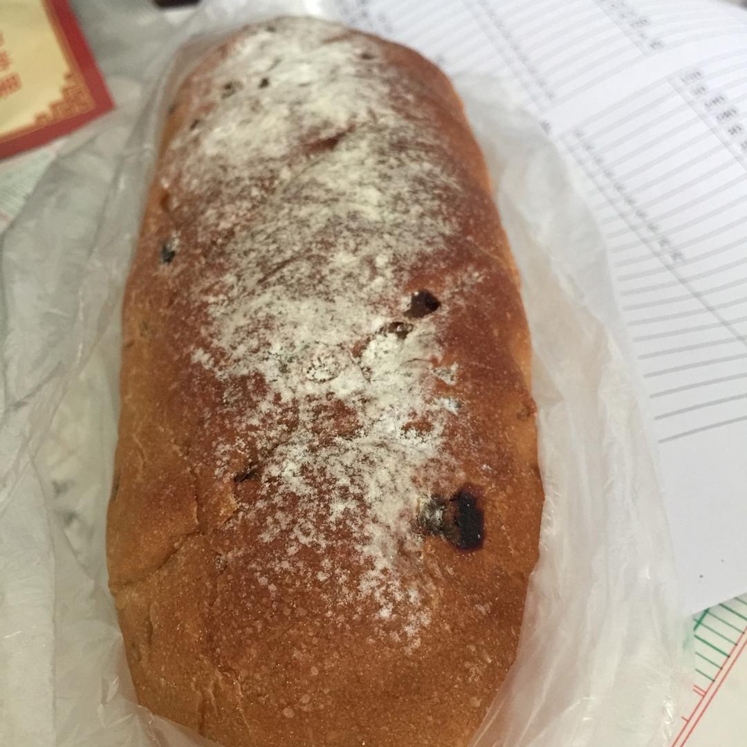 核桃红枣软欧包