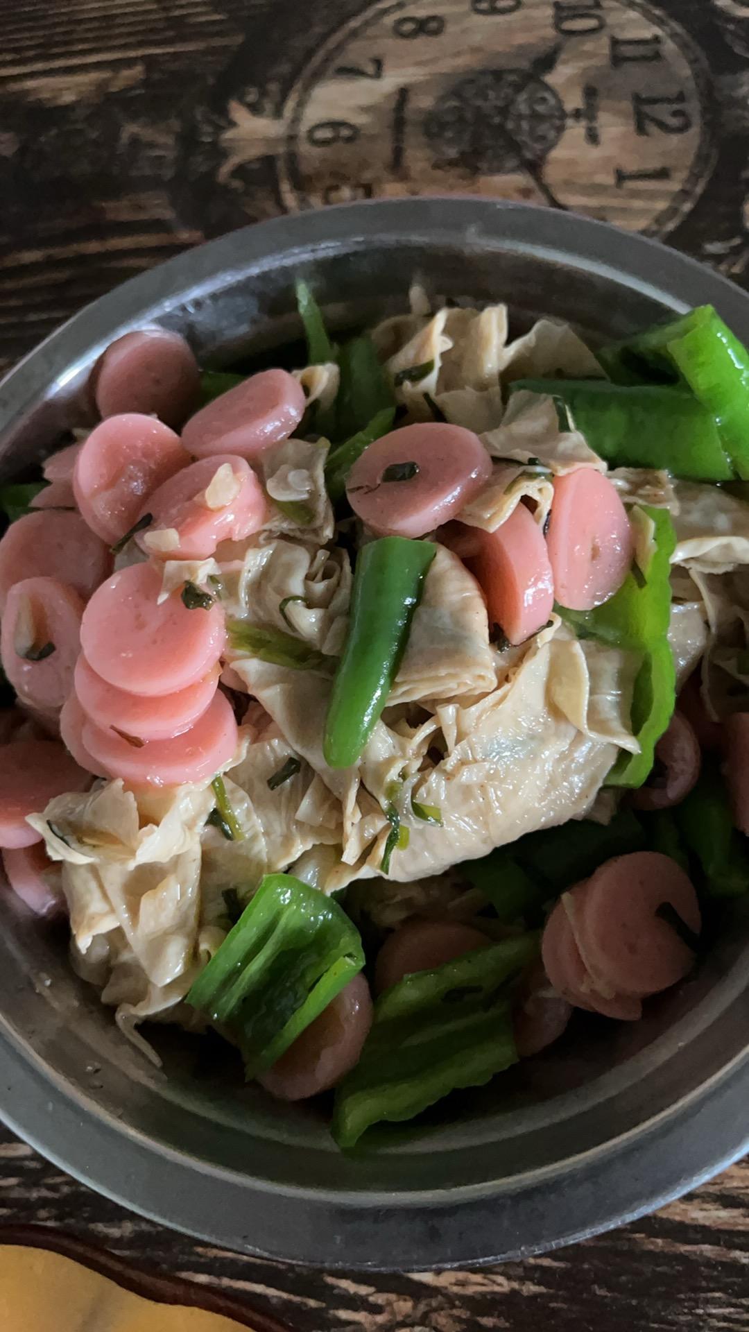 东北人最爱的国菜 尖椒干豆腐