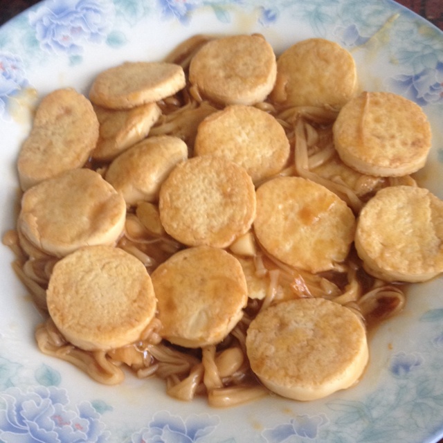 超级下饭菜--金针菇日本豆腐