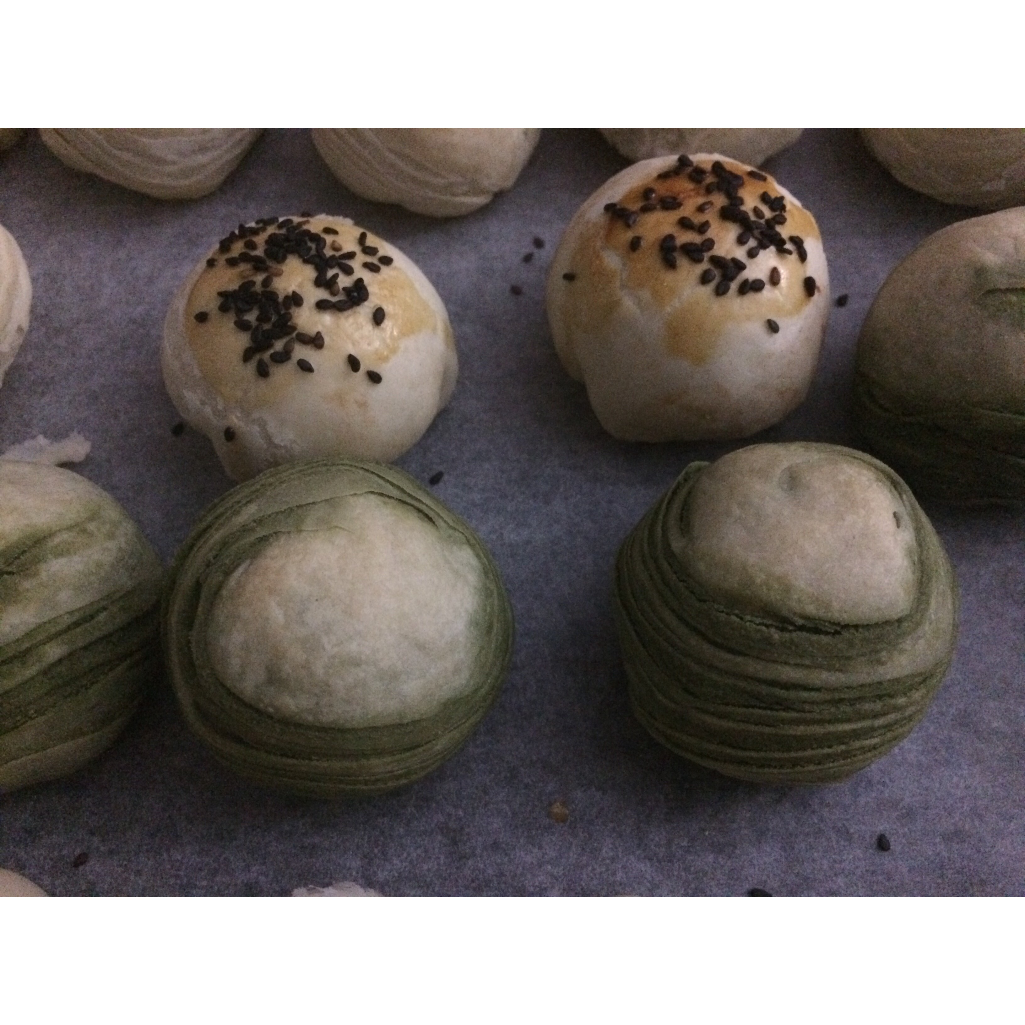 麻薯香芋酥/台湾大甲芋头酥(无猪油完美复刻2015.10修订各种抹茶酥、绿茶酥、蛋黄酥、紫薯酥通用哟）