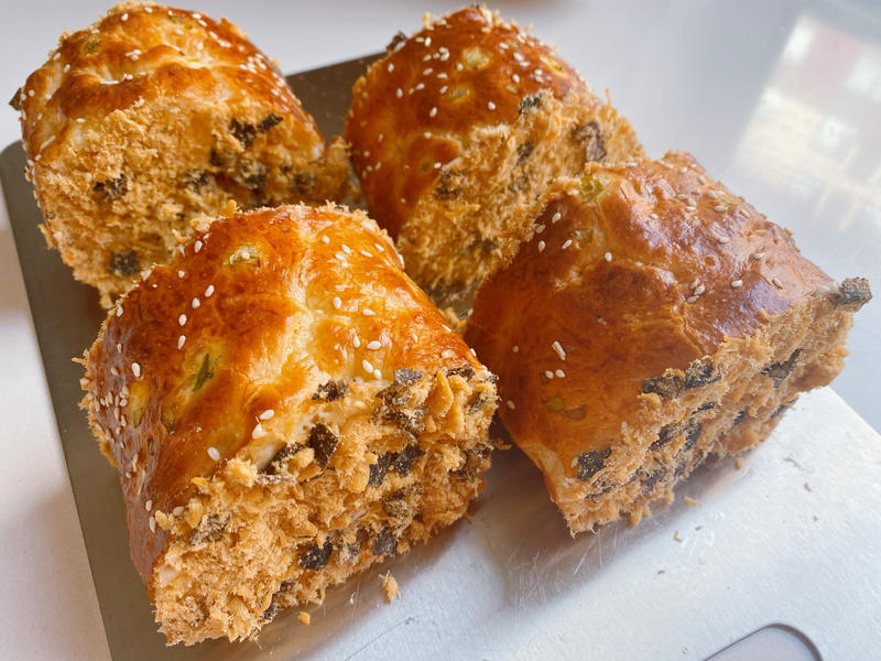 纯奶手撕吐司的做法 步骤1