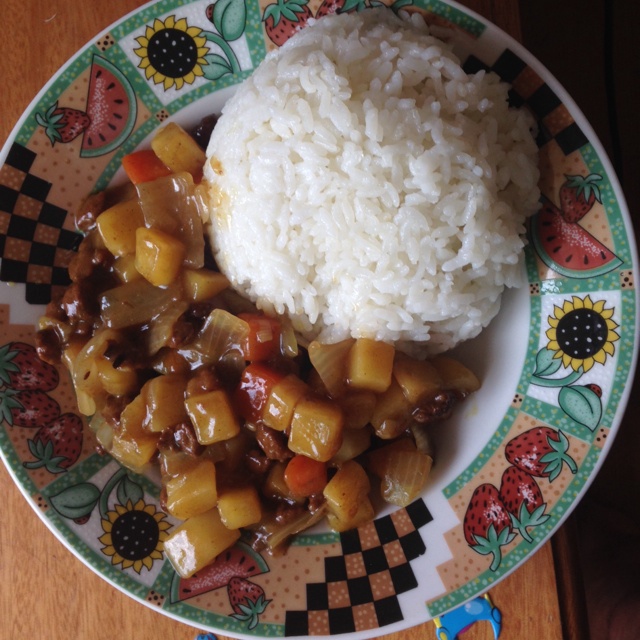 咖喱牛腩饭