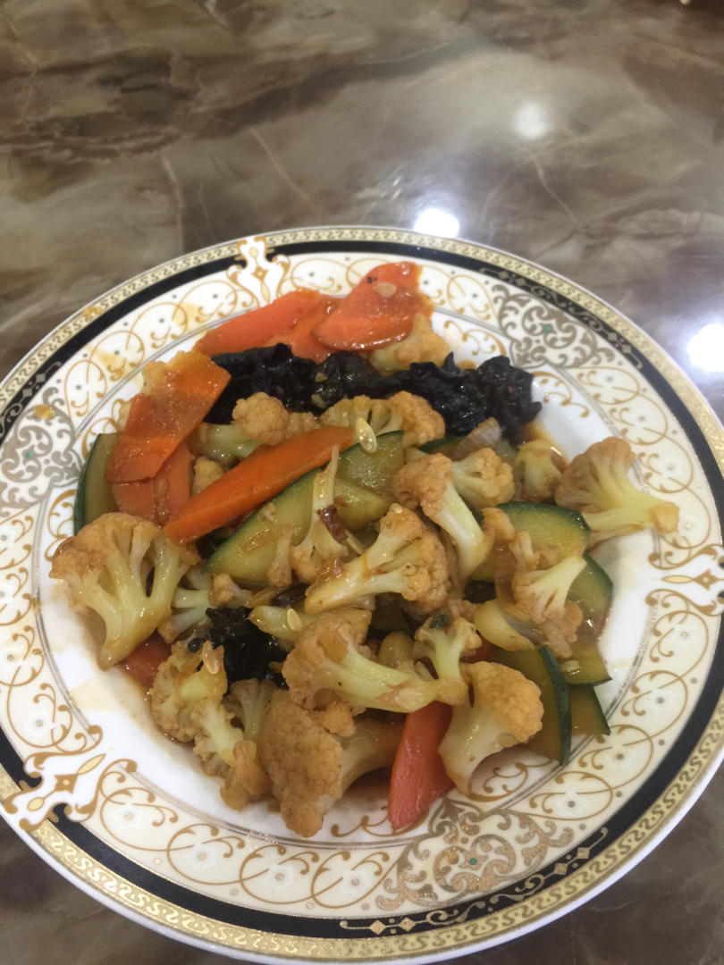 素炒菜花（花菜）