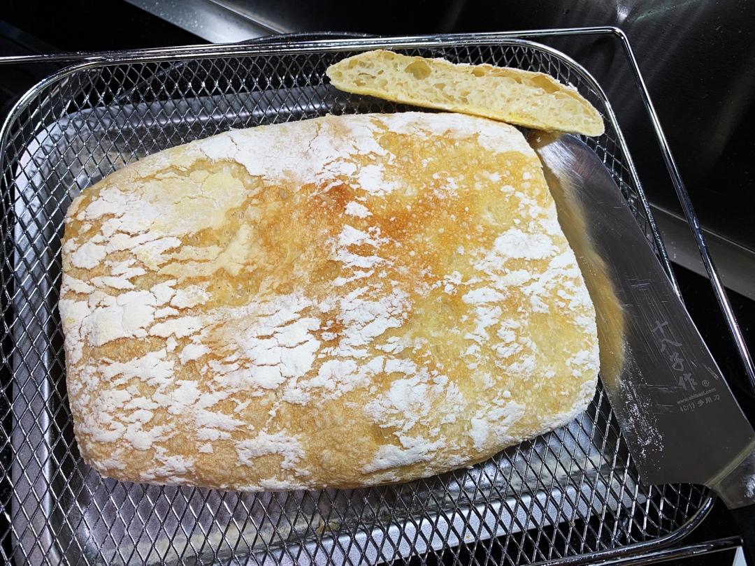 完全不用揉的面包，对，完全不用揉！ | Ciabatta
