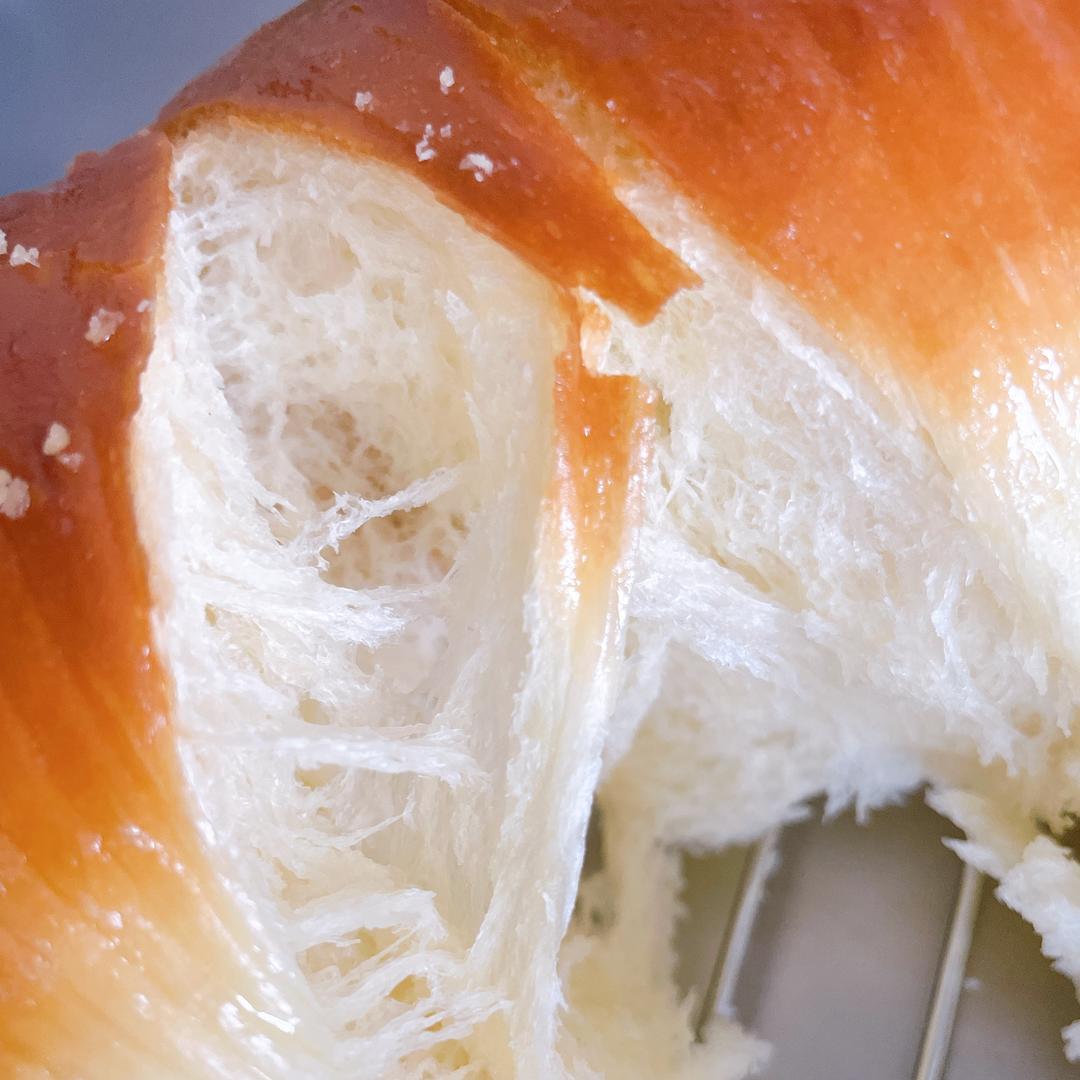 纯奶手撕吐司的做法 步骤1