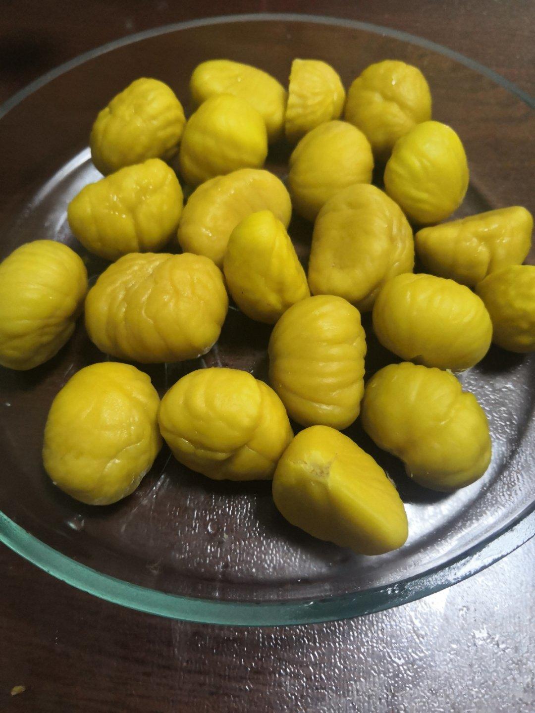 巧剥板栗皮的方法