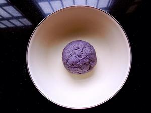 紫薯格子松饼的做法 步骤2