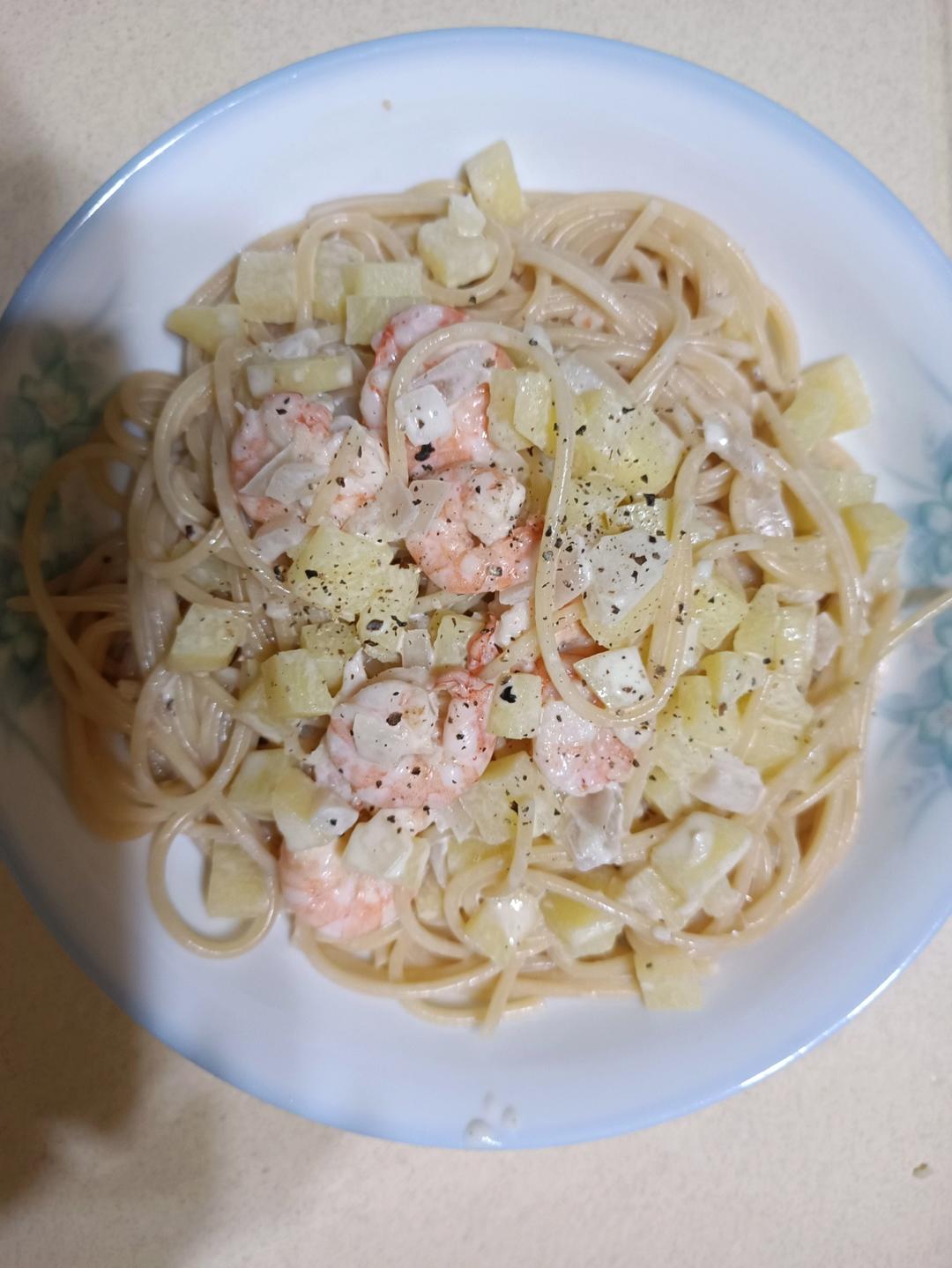 奶油培根意大利面 - Creamy Beacon Linguine