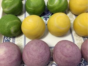 自制果蔬粉/色粉/果蔬干：紫薯粉、南瓜粉、菠菜粉的做法 步骤4