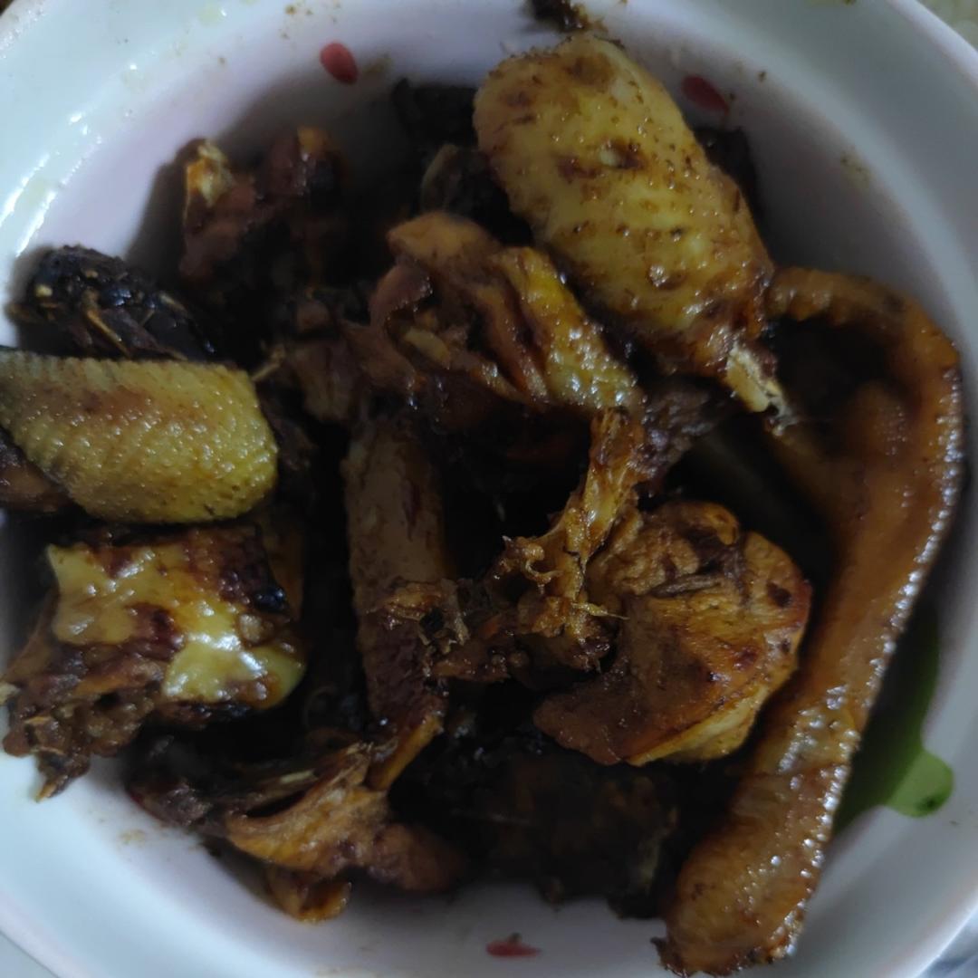 家常炖鸡