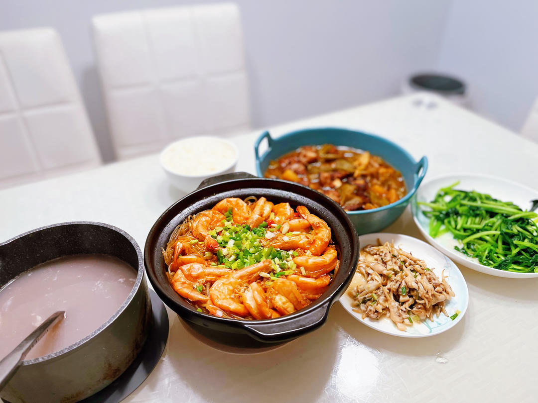 家里的午餐味道
