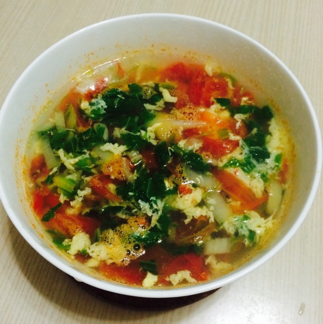 西红柿鸡蛋汤