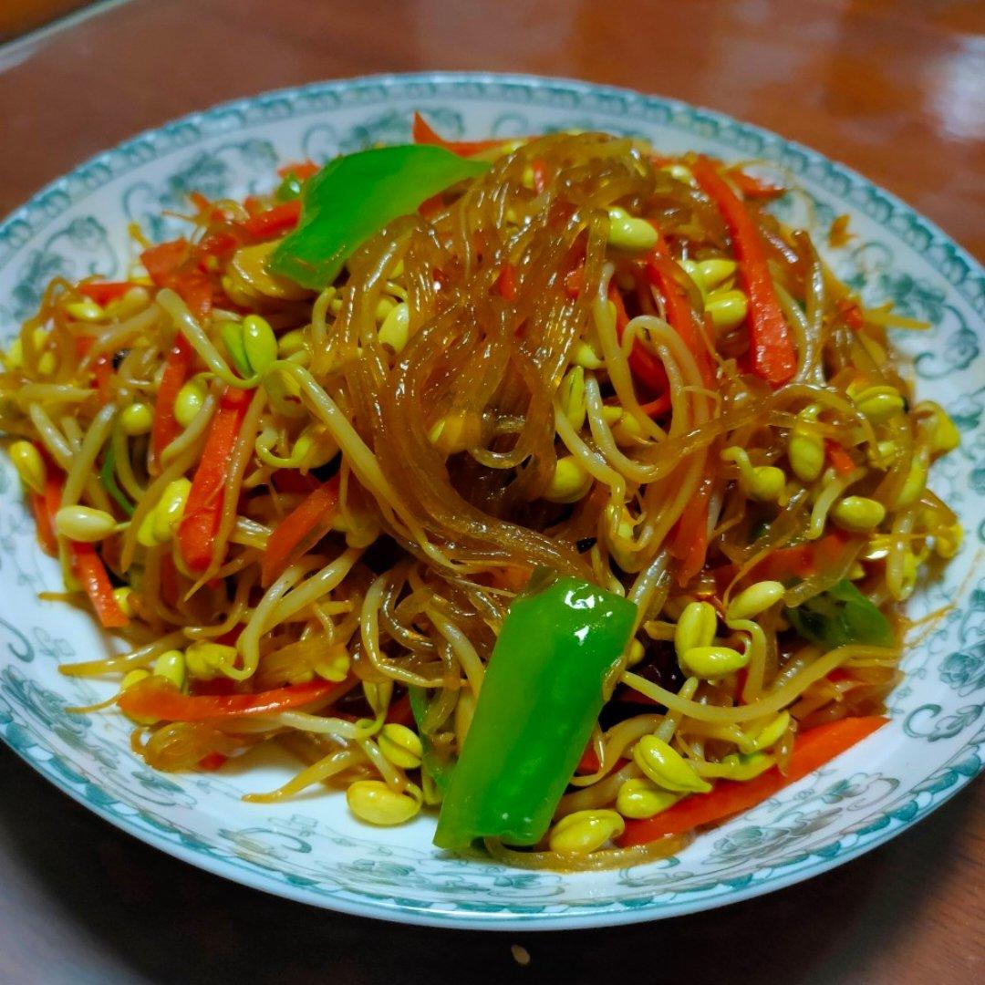 干煸豆芽粉丝