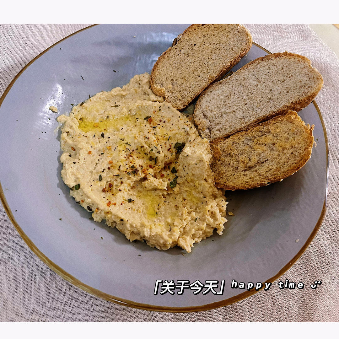 保姆级餐厅食谱-鹰嘴豆泥hummus