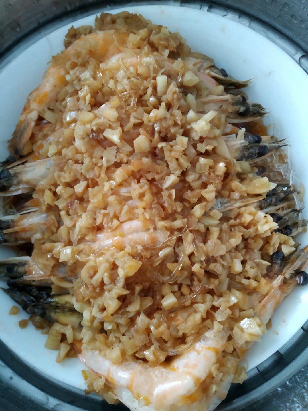 蒜蓉粉丝蒸大虾