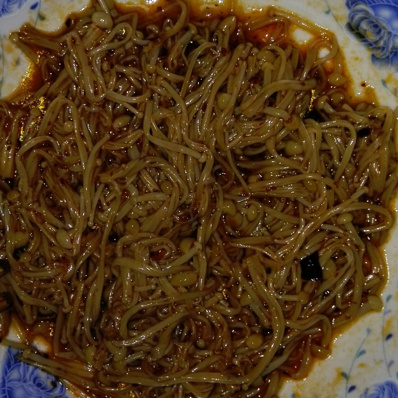 凉拌金针菇