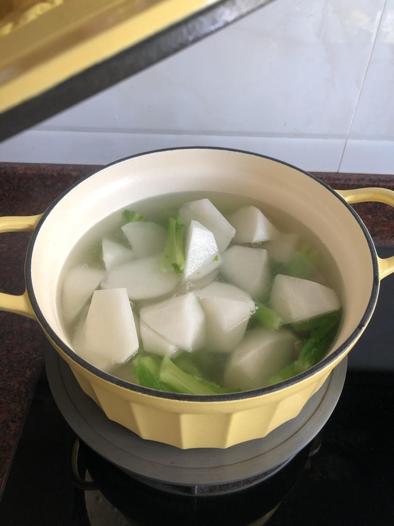 聚会大餐-咸蛋黄肉末焗娃娃菜 | 北鼎焖焗珐琅锅