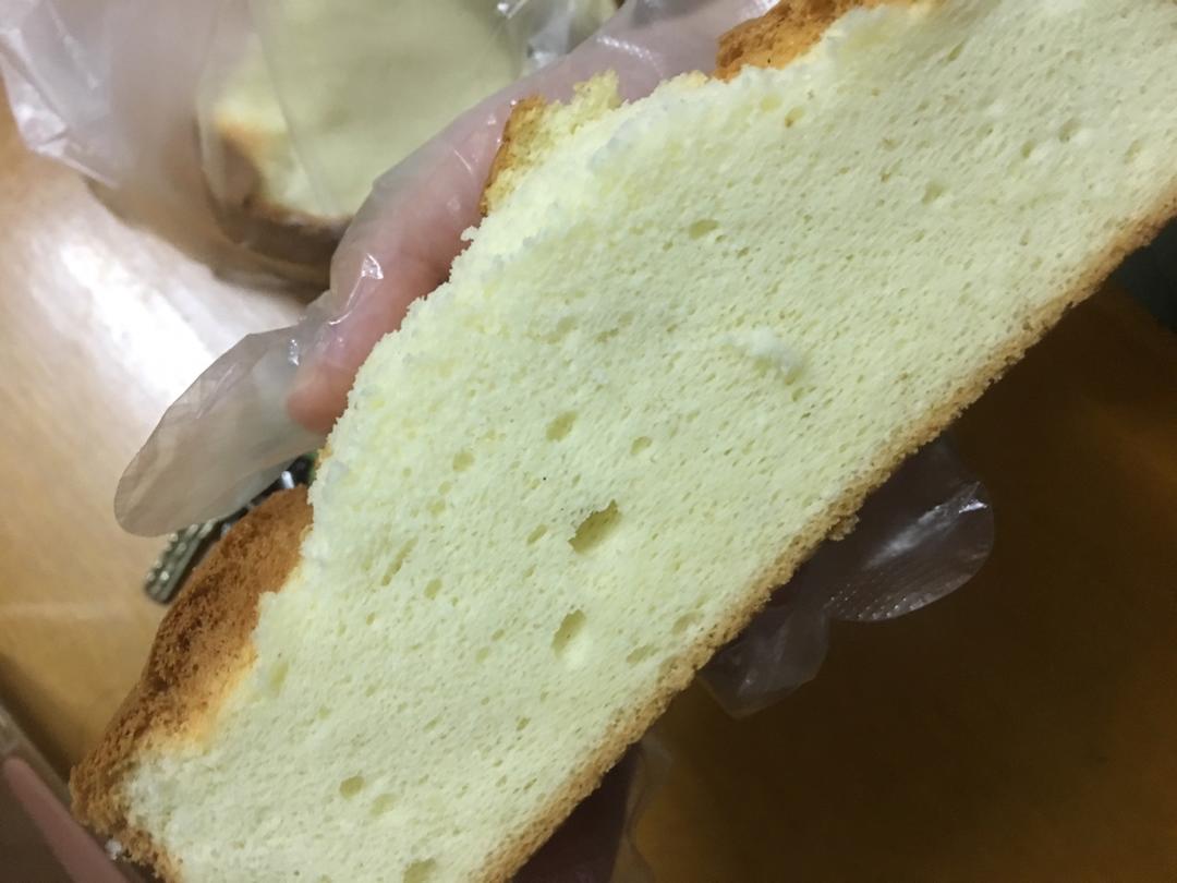 6寸戚风蛋糕零失败版
