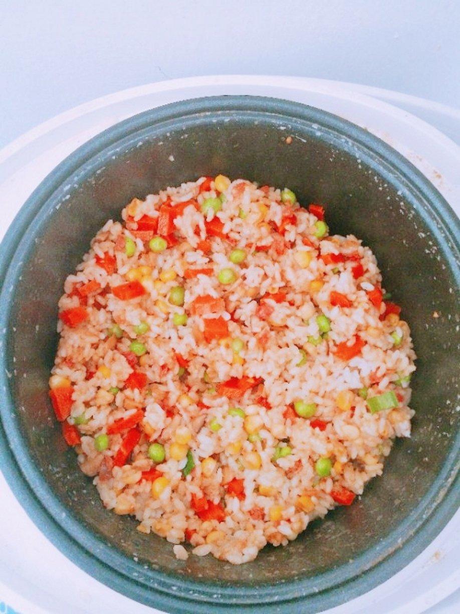 美味到不行的南瓜饭