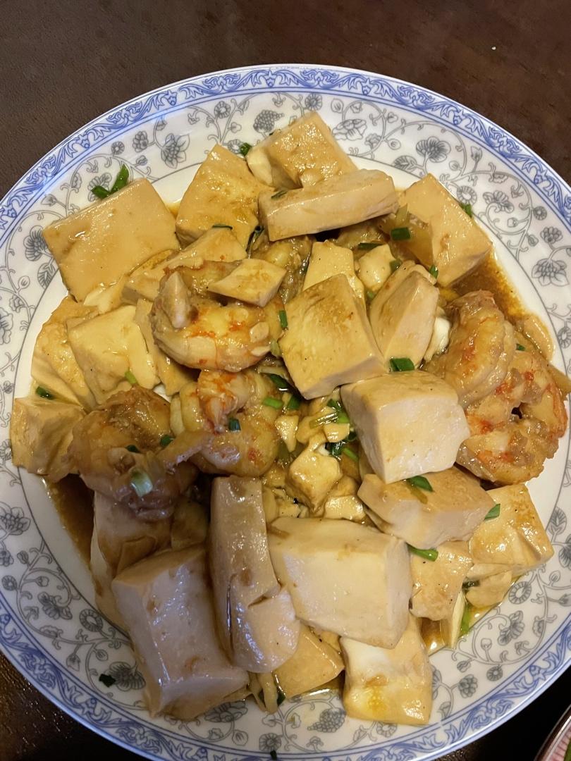 虾仁豆腐🍤