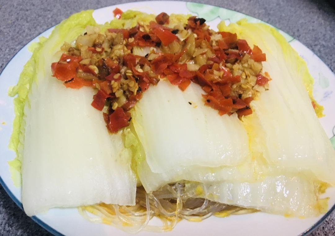 蒜蓉粉丝娃娃菜