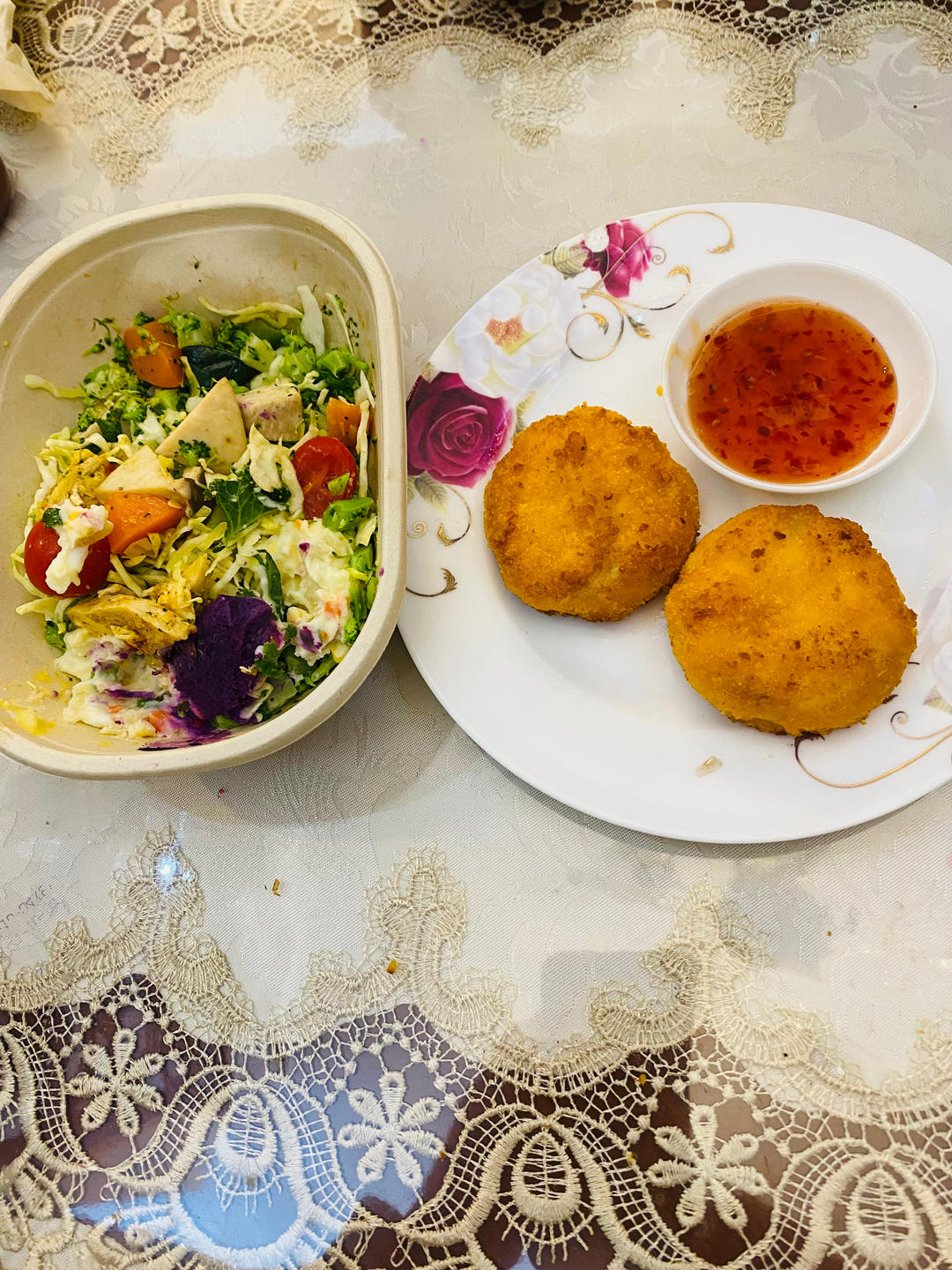 香煎虾饼