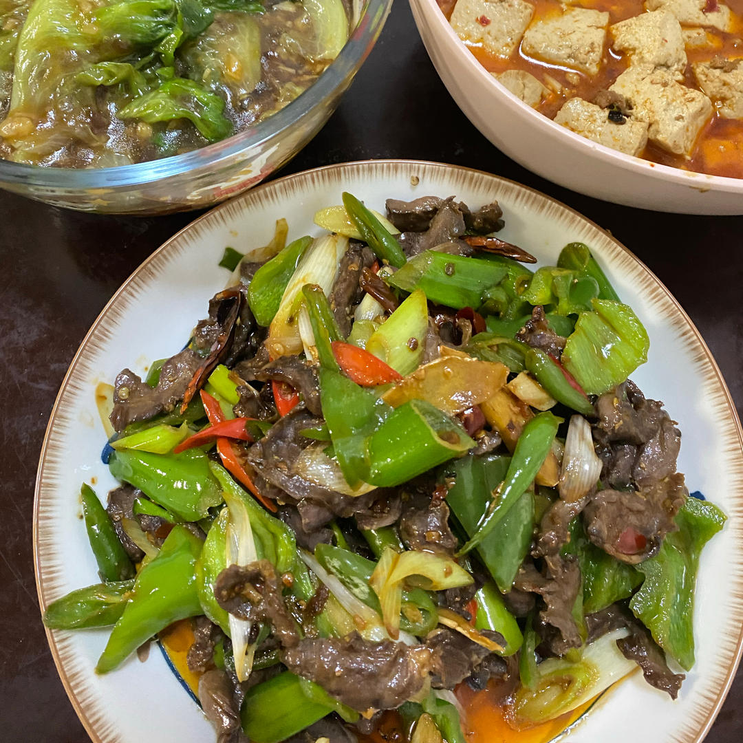 家常菜㊙️‼️辣炒猪心‼️不老不腥，越嚼越香