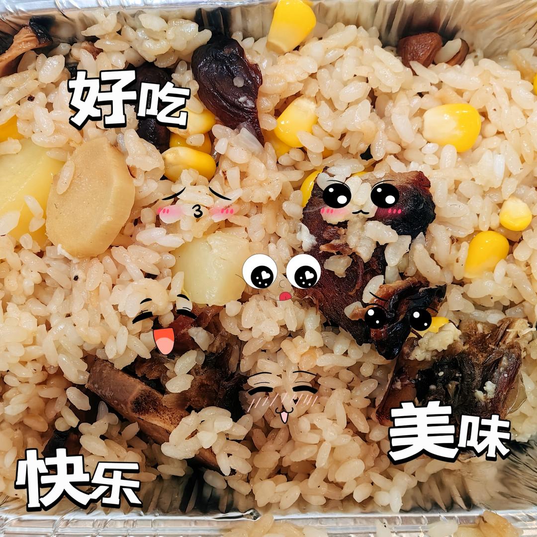腊排骨焖饭