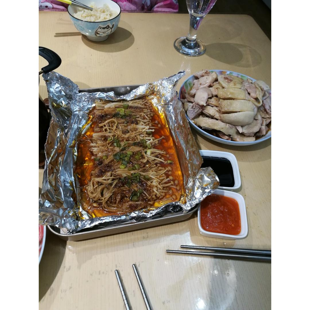 锡纸金针菇（家庭版）