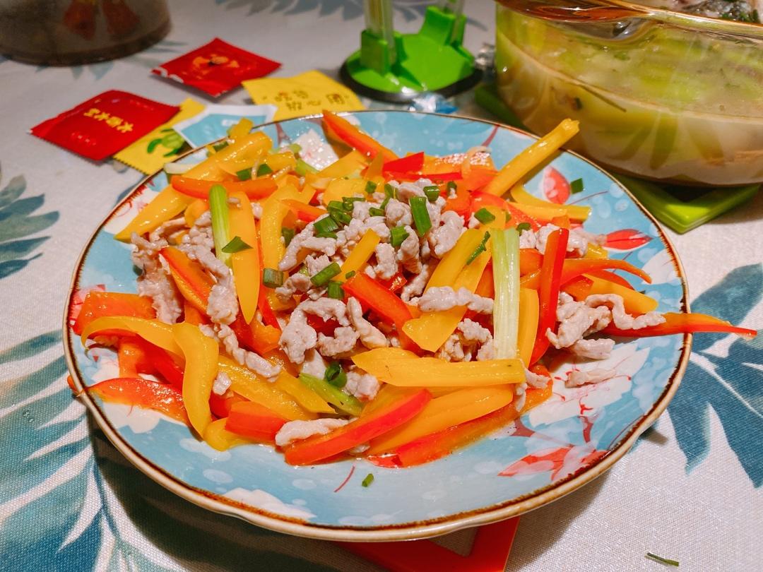 甜椒肉丝