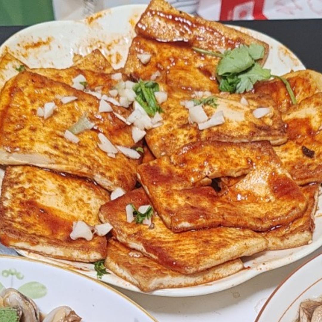 香到舔盘的脆皮豆腐