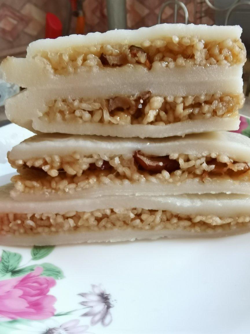 糯叽叽的红枣切糕